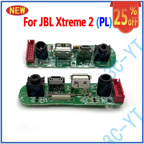 1PCS Original For JBL Xtreme2 PL Bluetooth Speaker USB Micro Power Charging Board DIY Repair Accesso
