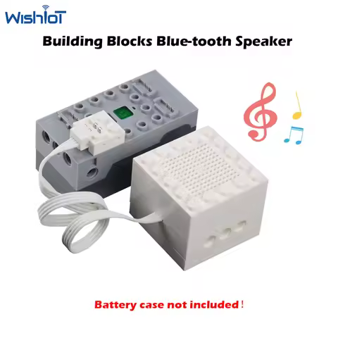 Building Block Blue-tooth Speaker Sound Module Creative Sound Music Play MOC Car Train Music Box Mod
