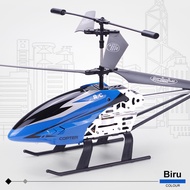 Helikopter Remote Control Besar 50cm Bahan Paduan Helikopter RC dengan Gyro Mainan Luar Tahan Lama