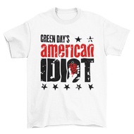 Tomoinc Green Day Band T-Shirt - American Idiot White