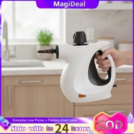 magideal Compact Handheld Steam Cleaner Lightweight Steam Cleaner with Attachments Electric Portable