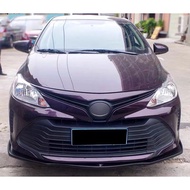 Toyota vios 2013 2014 2015 2016 2017 2018 NCP150 Thailand front skirt lip diffuser bumper bodykit bo