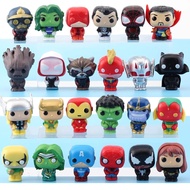 Avengers Superheroes Funko Pop Figures Spiderman Vision Ultron Thanos Miniature Model Toys 24pcs