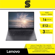 )Lenovo Yoga Slim 7 Pro 14ACH5(82MS00D5MJ)(Slate Grey)/AMD Ryzen 7 5800H/16GB/512GB/14"0 2.8k(90Hz)/