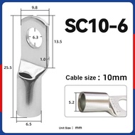 [100 PCS] Cable Lug SC Series | 1.5mm 2.5mm 4mm 6mm 10mm 16mm 25mm 35mm