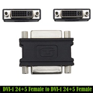 Short Body Extension DVI Female Female 24+5 dvi-i Adapter DVI Adapter Computer TV Projector Connecto