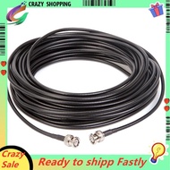 3 Meter BNC Extension Cable RG-58 BNC Male to BNC Male Coaxial Cable Rg58A/U 50Ohm  Adapter Extensio