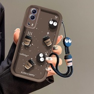 vivo y72 5g case vivo y52 5g case TPU Mobile Phone Case 3D Cup Design - Shockproof Protective Cover