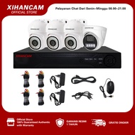 XIHANCAM Paket DVR CCTV 4 Channel 2MP Kit Kamera CCTV Analog PTZ Audio Paket CCTV DVR 4CH Komplit