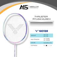 VICTOR Thruster Ryuga Muse II Badminton Racket 4U G5 5U G6 Max 31LBS Raket Badminton
