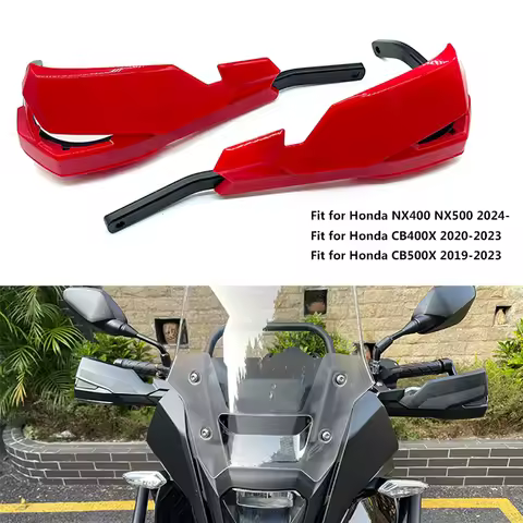 NX400 500 2024 Motorcycles handguard Handlebar Screen Shield Kit With Spoilers Protector Fit for HON