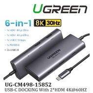 UGREEN CM498 USB-C 9 IN 1 DOCKING MULTIFUNCTIONAL DOCKING ADAPTER HUB UG-CM498-15600/UG-CM498-15375/