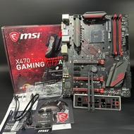 X470 @ MSI X470 GAMING PLUS 💢 AMD AM4 X470 底板 主板 主機板 ATX 支援RYZEN 3 5 7 9 CPU DDR4