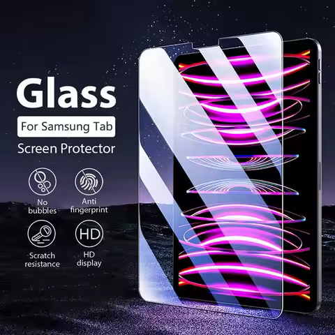 2Pcs Tempered Glass Screen Protector For Samsung Galaxy Tab 11 Tab S9 Fe S7 S6 Lite For Galaxy Tab A