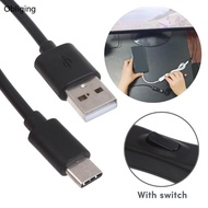 BLING USB2 0 5V3A Power Cord USB Type-C to USB A Charger Cable withSwitch Data Cable