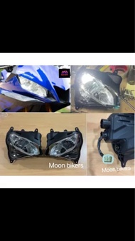R25 V2 R25 R3 V1 OLD YZF-R2 R25M FIRST MODEL HEAD LAMP ASSY UNIT HEADLIGHT LAMPU DEPAN