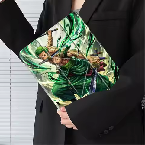 Ones Anime P-Piece Zoro Holder Cover Tablet Case For iPad Air 4 5 M3 M2 1 2 M4 11inch Pro 2025 Pro 1