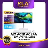 ACER AIO AC24A I5 13420H 8GB 512GB SSD UMA 24" FHD W11H + OHS 2024