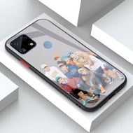 Softcase Glass Kaca Realme C25 [M263] EXO RENO  - Casing HP Realme C25 - kesing HP Realme C25- Case HP Realme C25 - Case Realme C25 - Casing HP Realme C21- Sarung HP Realme C25- Custom Case - Casing - Kesing Dreamcase Dream Case