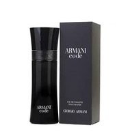 GIORGIO Armani Code EAU DE TOILETTE POUR HOMME 阿瑪尼黑色印記密碼女士淡香水75ml 持久自然留香