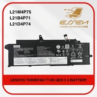 LENOVO L21M4P75 L21B4P71 L21D4P74 FOR THINKPAD T14S GEN 3 4 BATTERY