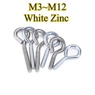 [Sheep Eye Machine Thread] Sheep Eye Machine Thread Screw Hook Ring Bolt Closed Sheep Eye Machine Th