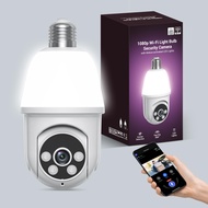 1080P Light Bulb Security Camera with Motion-Activated LED Lights, 2.4GHz WiFi, Motion Detection and