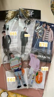 Gmmtv bright win ohm nanon keychain fan fest 2022 shooting star