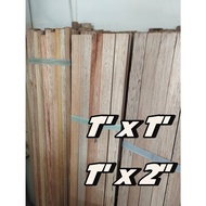 Solid Kayu Meranti Wood Kayu Perabot Frame Pintu Furniture Wood (6 KAKI) 1"X1" / 1" X 2"