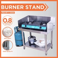 Meja Stainless Steel Table Cooking Table Kitchen Burner Stand Stove Preparation Table Meja Dapur Meja Steel Kitchen