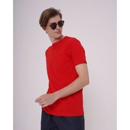 MERAH KOZE - Polka comfort Red T-shirt - Red Polka T-shirt