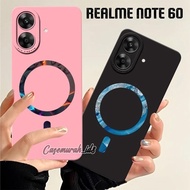 [CASEMURAH_ID8] Case Realme Note 60 C61 C63 C53 C55 C51s C51 Realme Note 50 Current Apple Logo Motif
