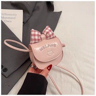 Mini Girl Bag Cute Bow Crossbody Bag Children Little Princess Coin Purse Girl Baby Outing Mini Girl 