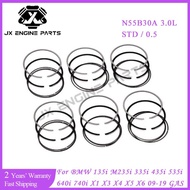 N55 S55 N55B30 Engine STD 0.5 Piston Ring Set For BMW 3.0 135i M135i 335i 535i 640i 740i X1 X3 X4 X5
