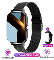 Unisex Smart Watch - Spring 2026 Running Coach Bluetooth Water Resistant Fitness Tracker SpO2