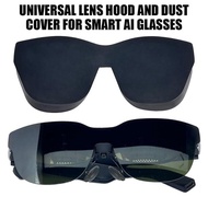 For Rayneo Air3/Air2/Air3s Light-shielding Dust Cover Black Screen Shade Silicone Lens Protector Sma