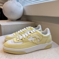 全新✨Chanel✨Air force AF1 空軍一號 休閒鞋板鞋 黃色 #40 / WG45352