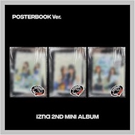 izna Not Just Pretty 2nd Mini Album Posterbook Random Version CD+PhotoBook+Art Sticker+Unit PhotoCar
