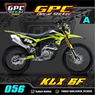 Decal Sticker KLX bf 150 Fullbody Custom Design-Dekal Sticker KLX 150 bf- 056