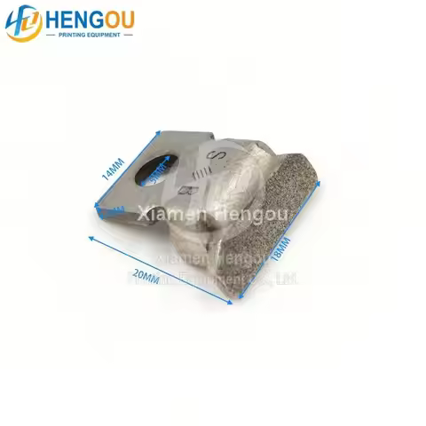 93.525.310 Delivery Gripper Pad for SM72 SM102 Offset Printing Machine Parts 20x18x14x5mm