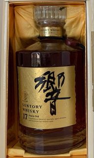 大清貨！響 金獅嘜17年紅印絕版威士忌