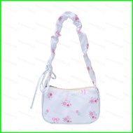 GC2 Floral Butterfly Shoulder Bag Twelve Flowers Canvas Women's Fashion Versatile Underarm Bag CG2
