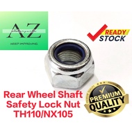 HONDA TH110/HURRICANE/NX105 REAR WHEEL SHAFT SAFETY LOCK NUT