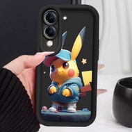 Casing hp for VIVO Y04 Y29s 5G Y19 5G T4 Lite 5G Case Mouse slide Kasing silicone Cesing Softcase No