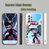 Casing For Samsung A03 A13 A23 A33 4G 5G Ejen Ali The Movie 2 Misi Satria CNC05 Phone Case Square Ed