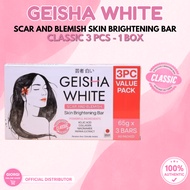 GEISHA WHITE Soap - Classic - 3 pc Value pack - Whitening