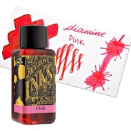 British Diamine Fountain Pen Ink Bottle, Diamine Pink Ink Bottle 30ml