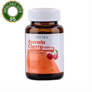 Vistra Acerola Cherry ( 1000mg ) วิสต้า อะเซโรล่า เชอรี่40เม็ด/60เม็ด/100เม็ด