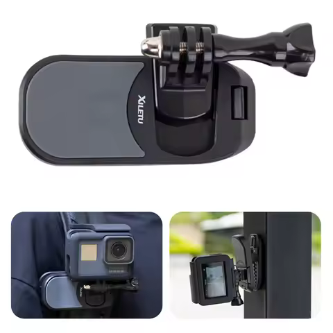 XILETU Magnetic Quick Release Backpack Clip For Gopro11 10 Pocket2 Panoramic Insta360 DJI Action3 4 