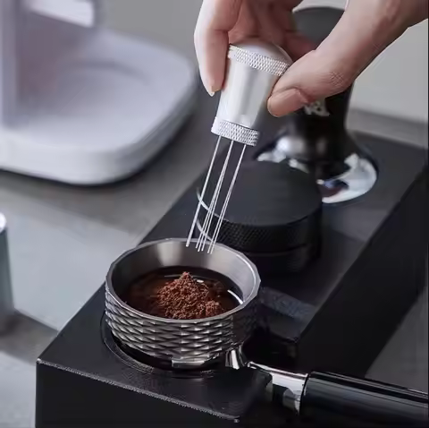 Espresso Coffee Stirrer Needle Tamper Powder Distributor Coffee Powder Distributor Needle - WDT Tool